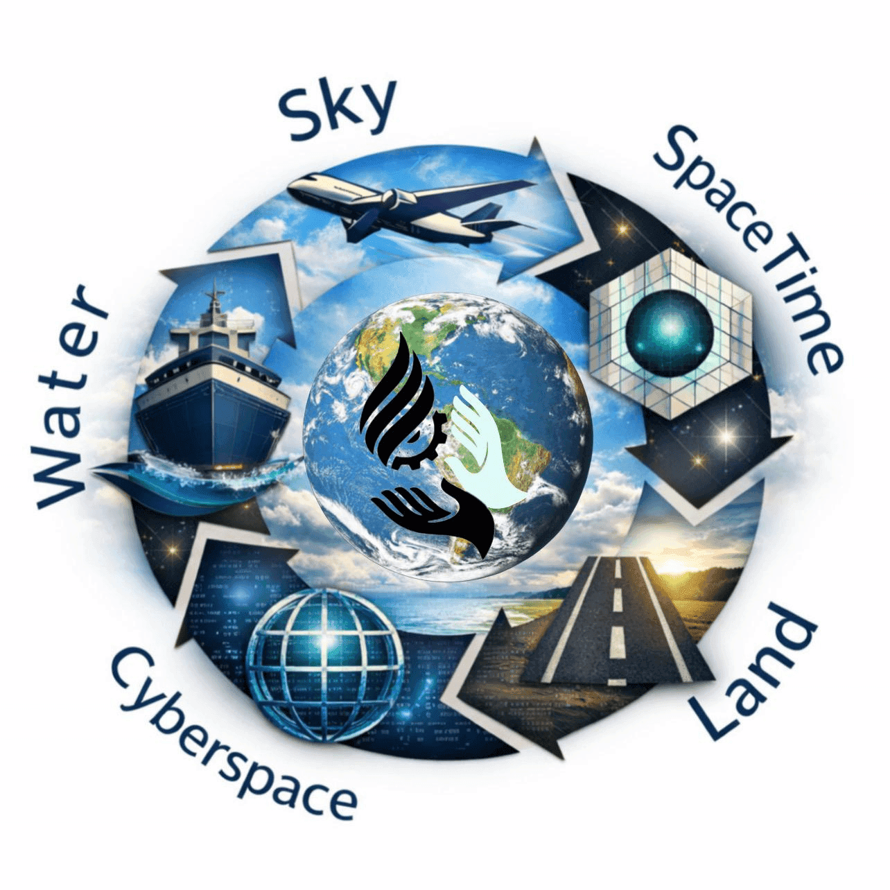 Multi-Domain Mobility Loop - Land, Water, Sky, Space-Time, Cyberspace